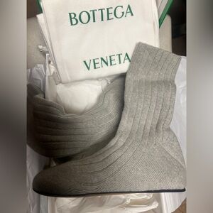 Bottega Veneta Domenica Boots Gray 37